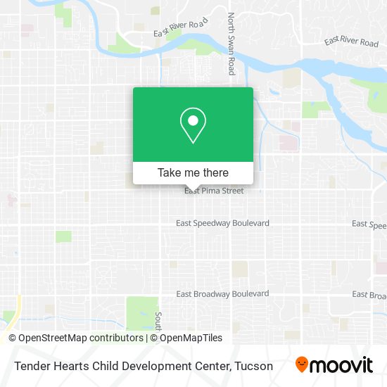 Mapa de Tender Hearts Child Development Center