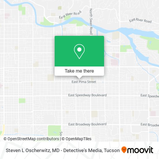 Steven L Oscherwitz, MD - Detective's Media map