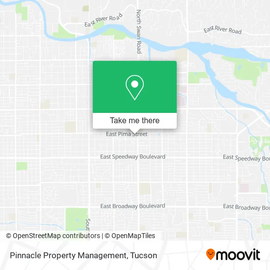 Pinnacle Property Management map