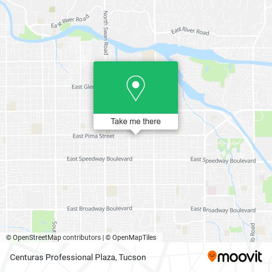 Centuras Professional Plaza map