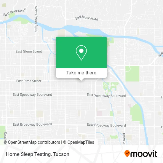 Home Sleep Testing map