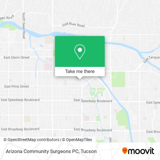 Arizona Community Surgeons PC map