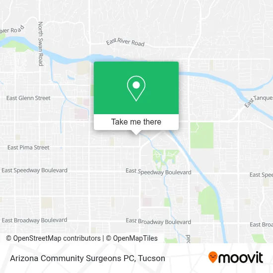 Arizona Community Surgeons PC map