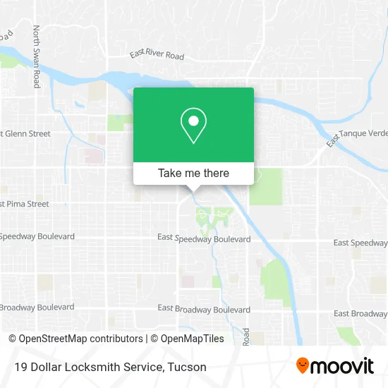 19 Dollar Locksmith Service map