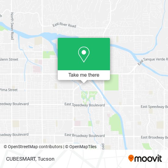 Mapa de CUBESMART