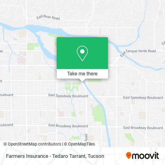 Mapa de Farmers Insurance - Tedaro Tarrant