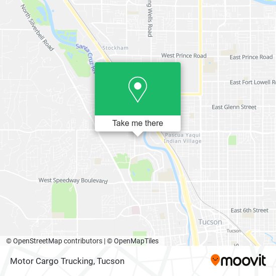 Motor Cargo Trucking map