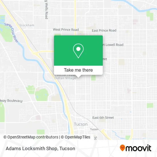 Adams Locksmith Shop map