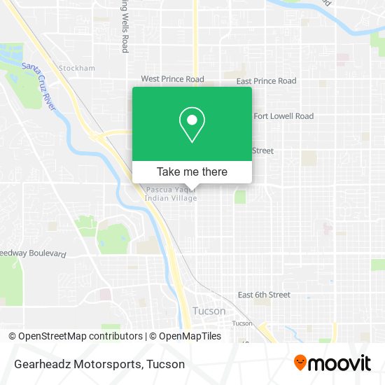 Gearheadz Motorsports map