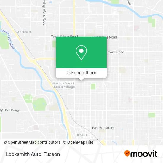 Locksmith Auto map