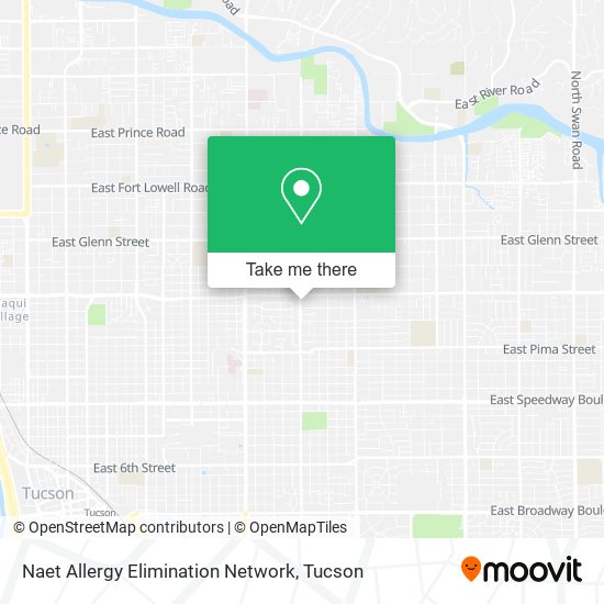 Naet Allergy Elimination Network map