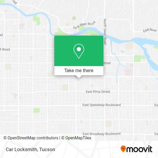 Car Locksmith map