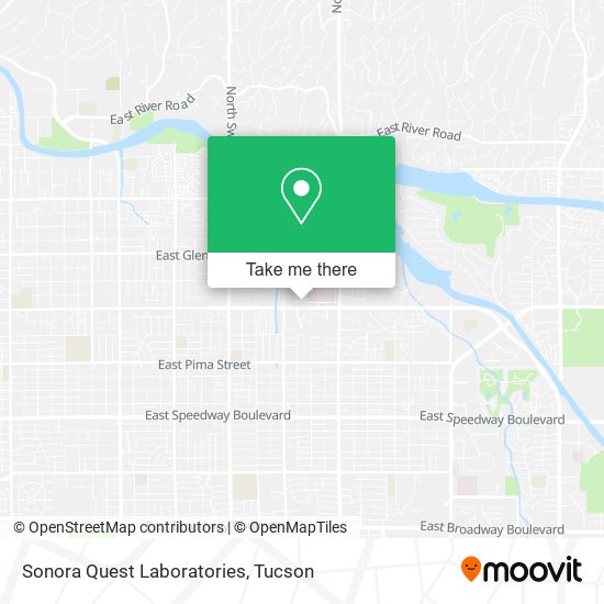 Sonora Quest Laboratories map