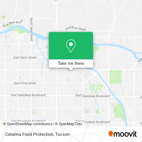 Catalina Food Protection map