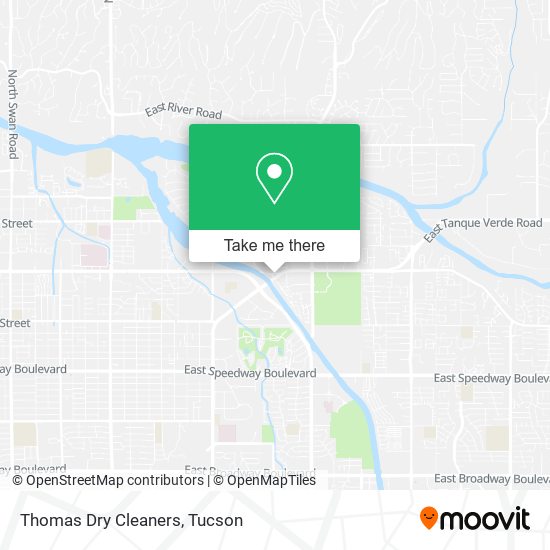 Mapa de Thomas Dry Cleaners