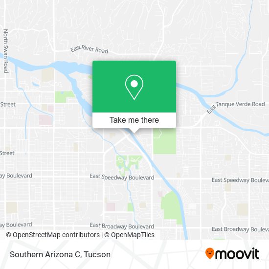 Mapa de Southern Arizona C