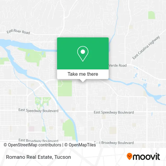 Romano Real Estate map