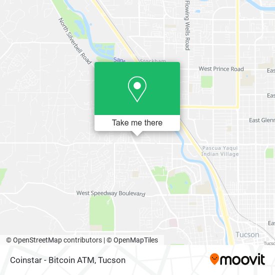 Coinstar - Bitcoin ATM map