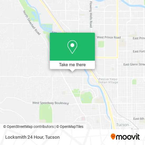 Locksmith 24 Hour map
