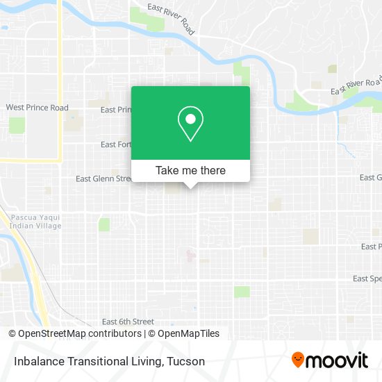 Inbalance Transitional Living map