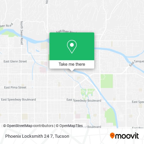 Mapa de Phoenix Locksmith 24 7