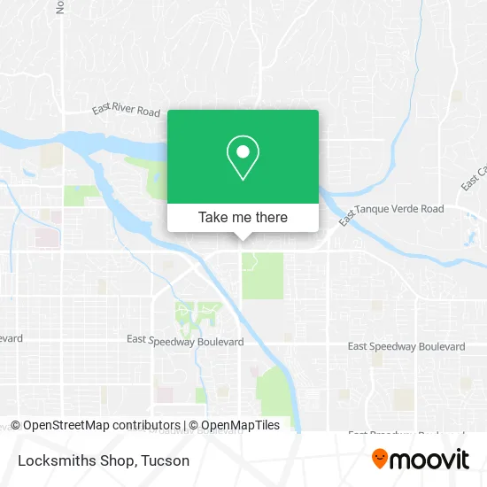 Locksmiths Shop map