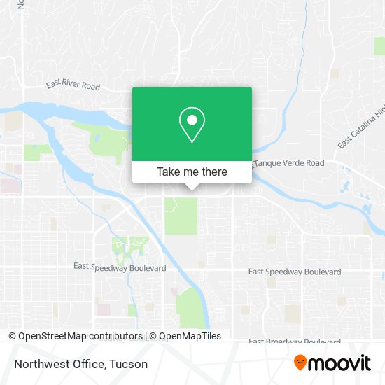 Northwest Office map