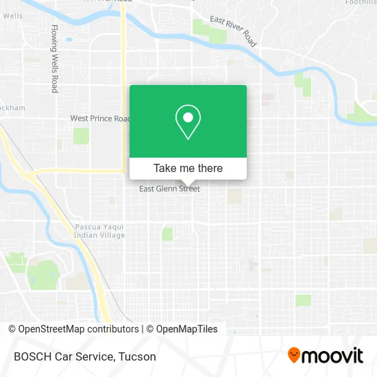 BOSCH Car Service map