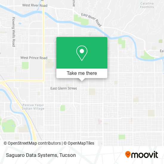 Saguaro Data Systems map
