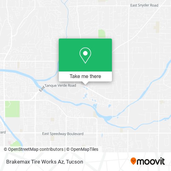 Brakemax Tire Works Az map