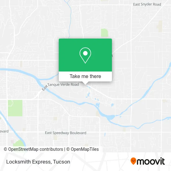 Locksmith Express map