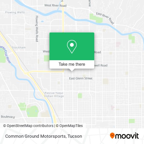 Common Ground Motorsports map