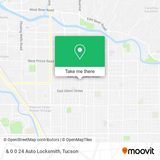 Mapa de & 0 0 24 Auto Locksmith