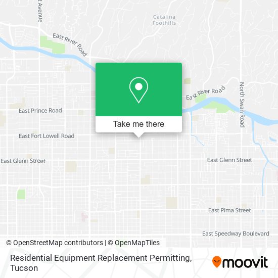 Residential Equipment Replacement Permitting map