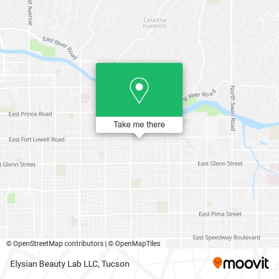 Mapa de Elysian Beauty Lab LLC