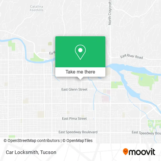 Car Locksmith map