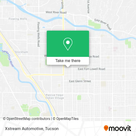 Xstream Automotive map