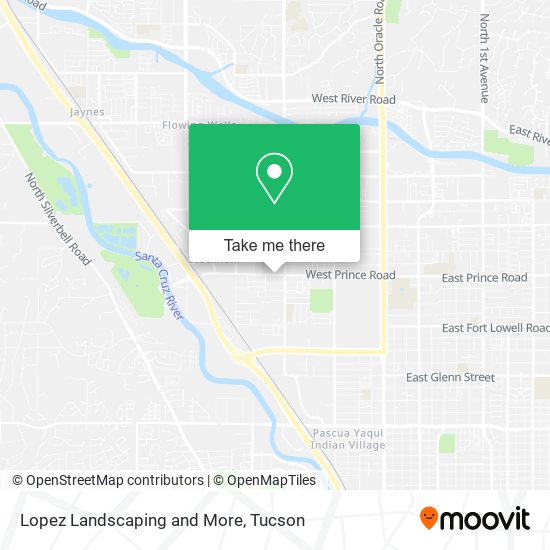 Lopez Landscaping and More map