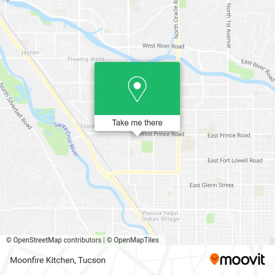 Moonfire Kitchen map