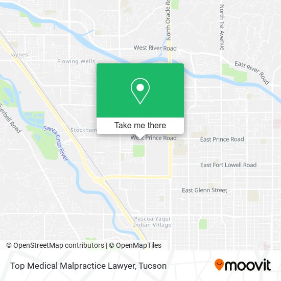Top Medical Malpractice Lawyer map