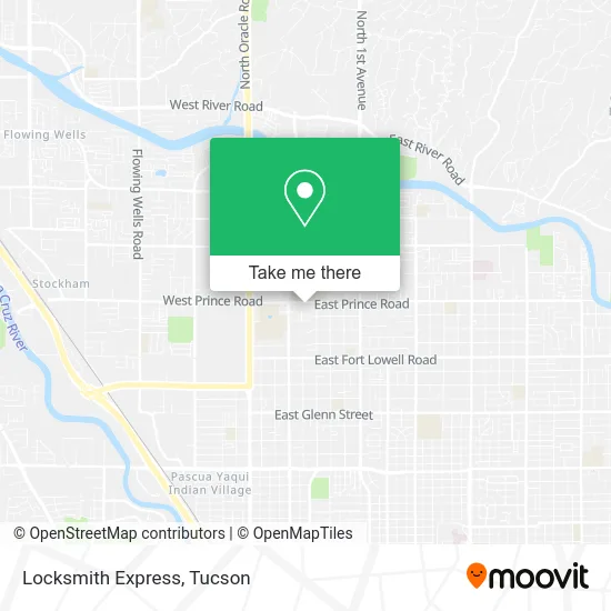 Locksmith Express map