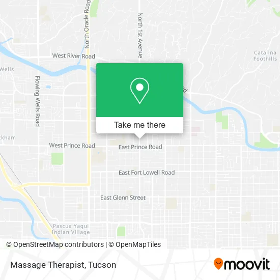 Massage Therapist map