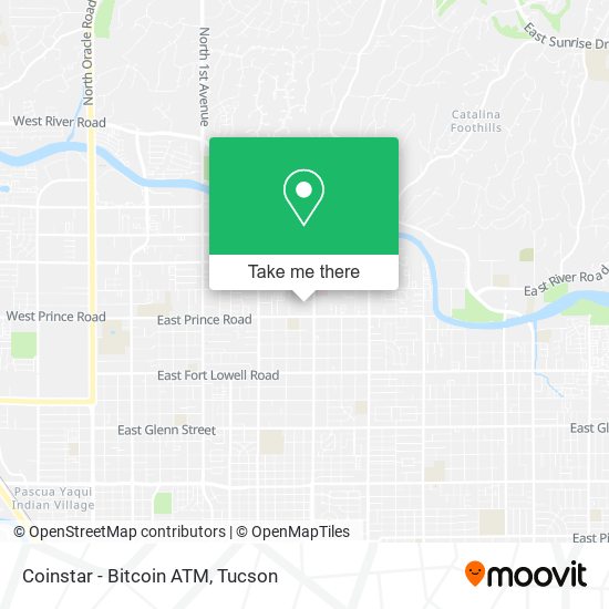 Coinstar - Bitcoin ATM map