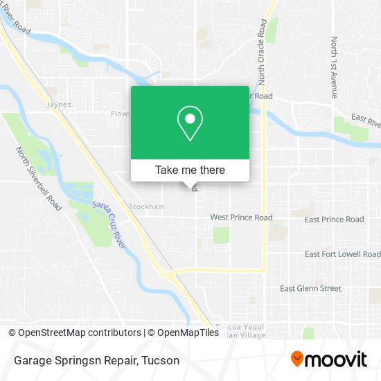 Garage Springsn Repair map