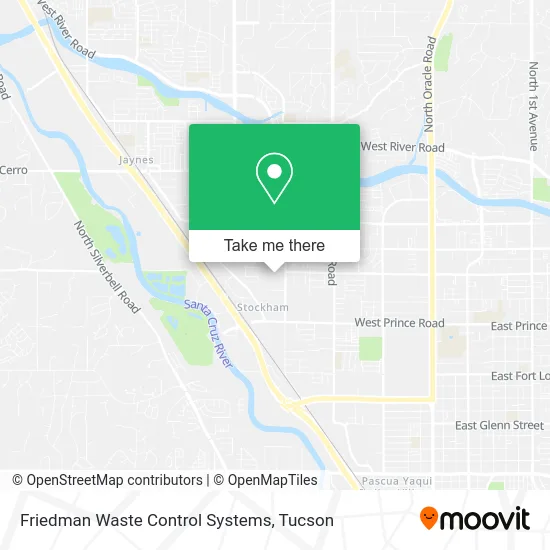 Friedman Waste Control Systems map