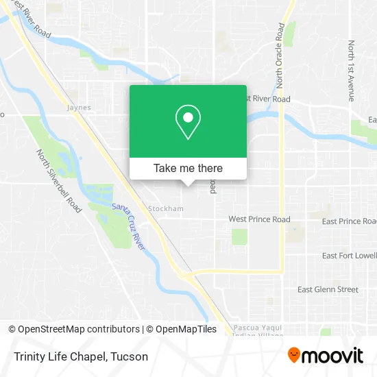 Trinity Life Chapel map