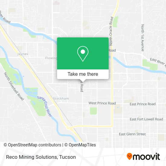 Reco Mining Solutions map