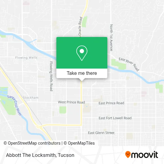 Abbott The Locksmith map