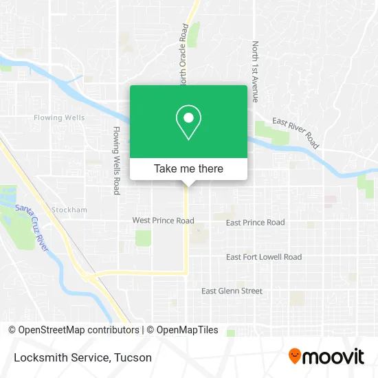 Locksmith Service map
