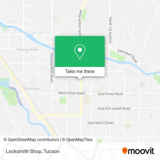 Locksmith Shop map